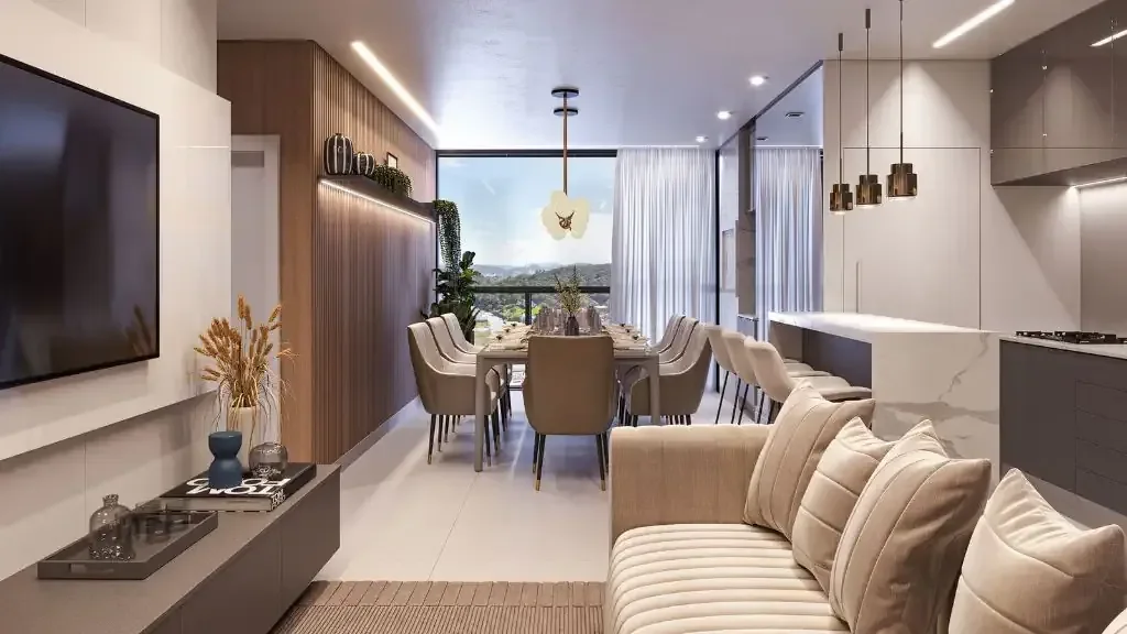 Foto 20 de Apartamento em Construção no Rio Negro – 2 Quartos, Suíte, 72m² com Lazer Completo + Promoção da Construtora
